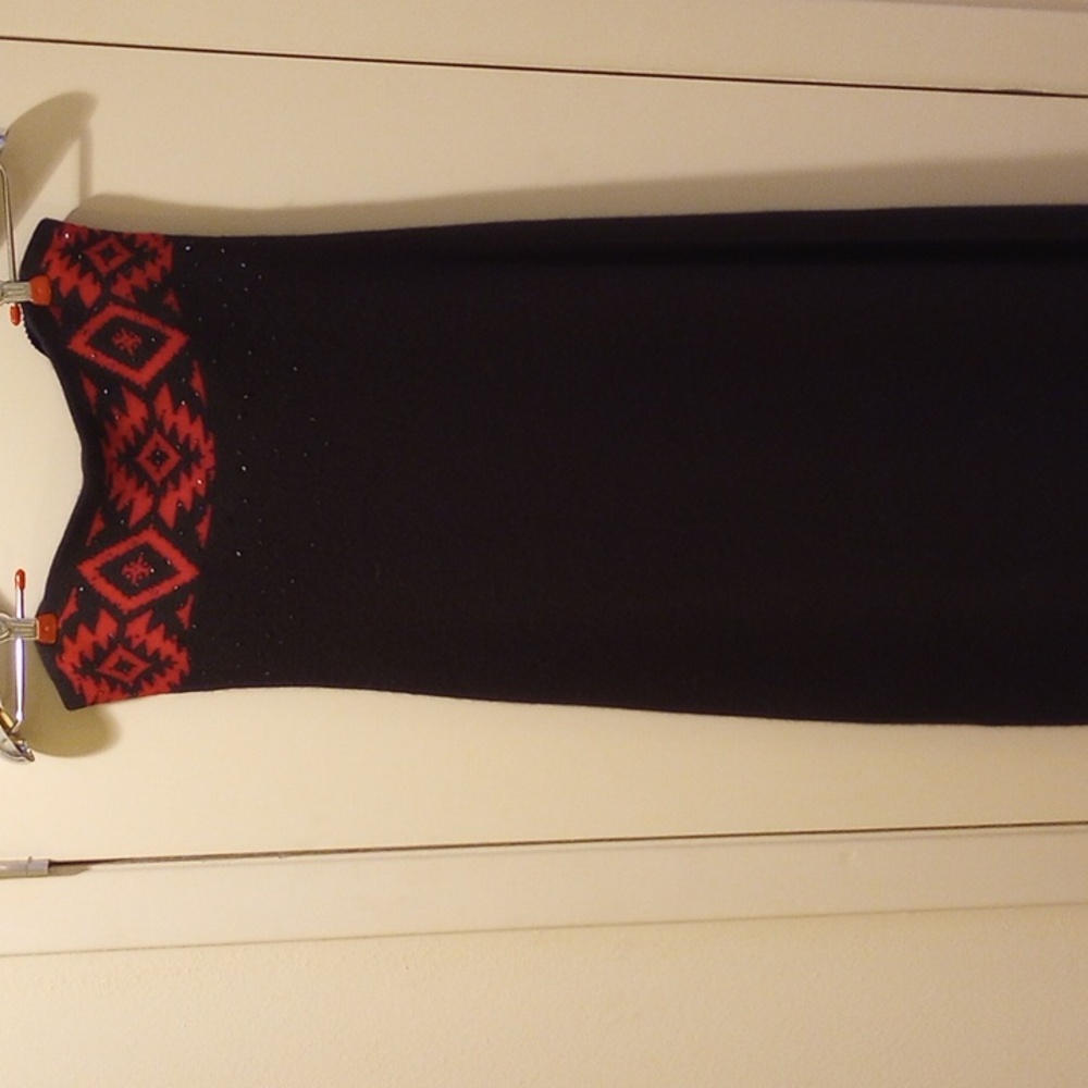 Vintage Ralph Lauren Merino Wool Long Dress - Picture 5 of 5